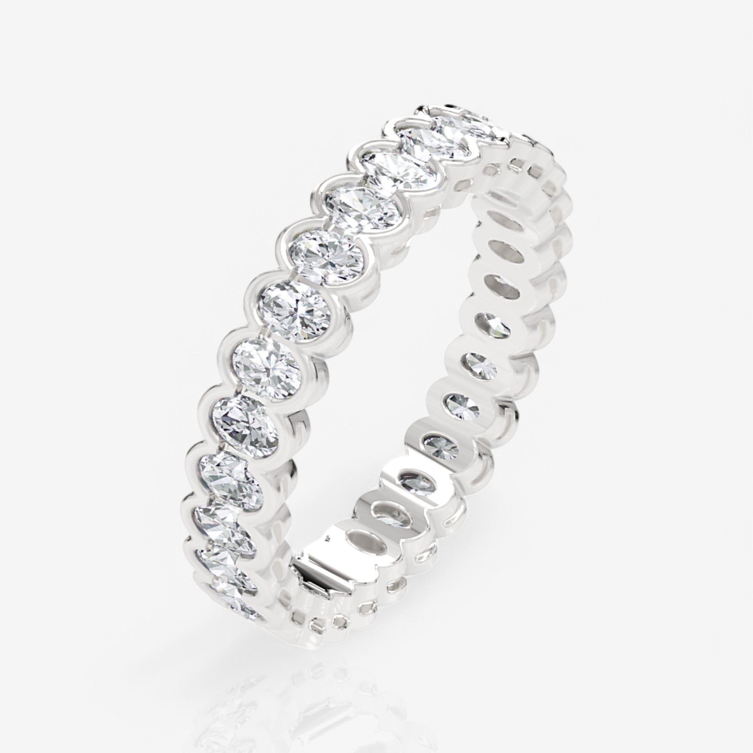 14kt white gold/18kt white gold/platinum/2.00/3/3.5/4/4.5/5/5.5/6/6.5/7/7.5/8/8.5/9/front