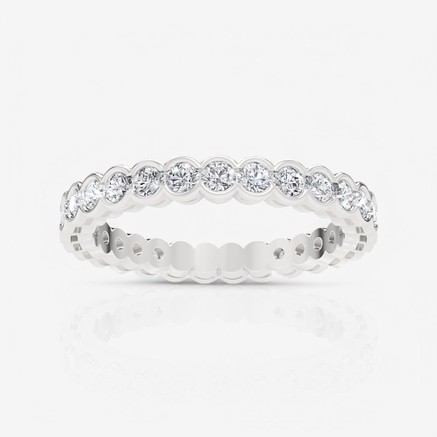 14kt white gold/18kt white gold/platinum/2.00/3/3.5/4/4.5/5/5.5/6/6.5/7/7.5/8/8.5/9/top