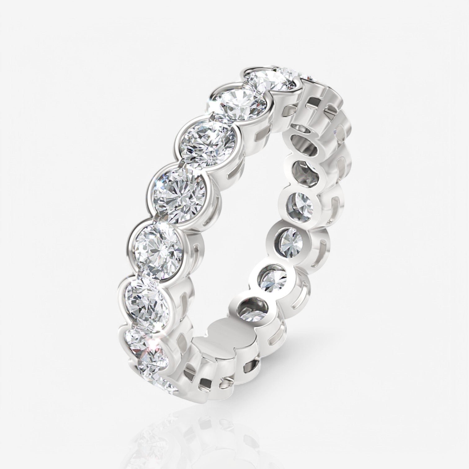 14kt white gold/18kt white gold/platinum/3.00/3/3.5/4/4.5/5/5.5/6/6.5/7/7.5/8/8.5/9/front