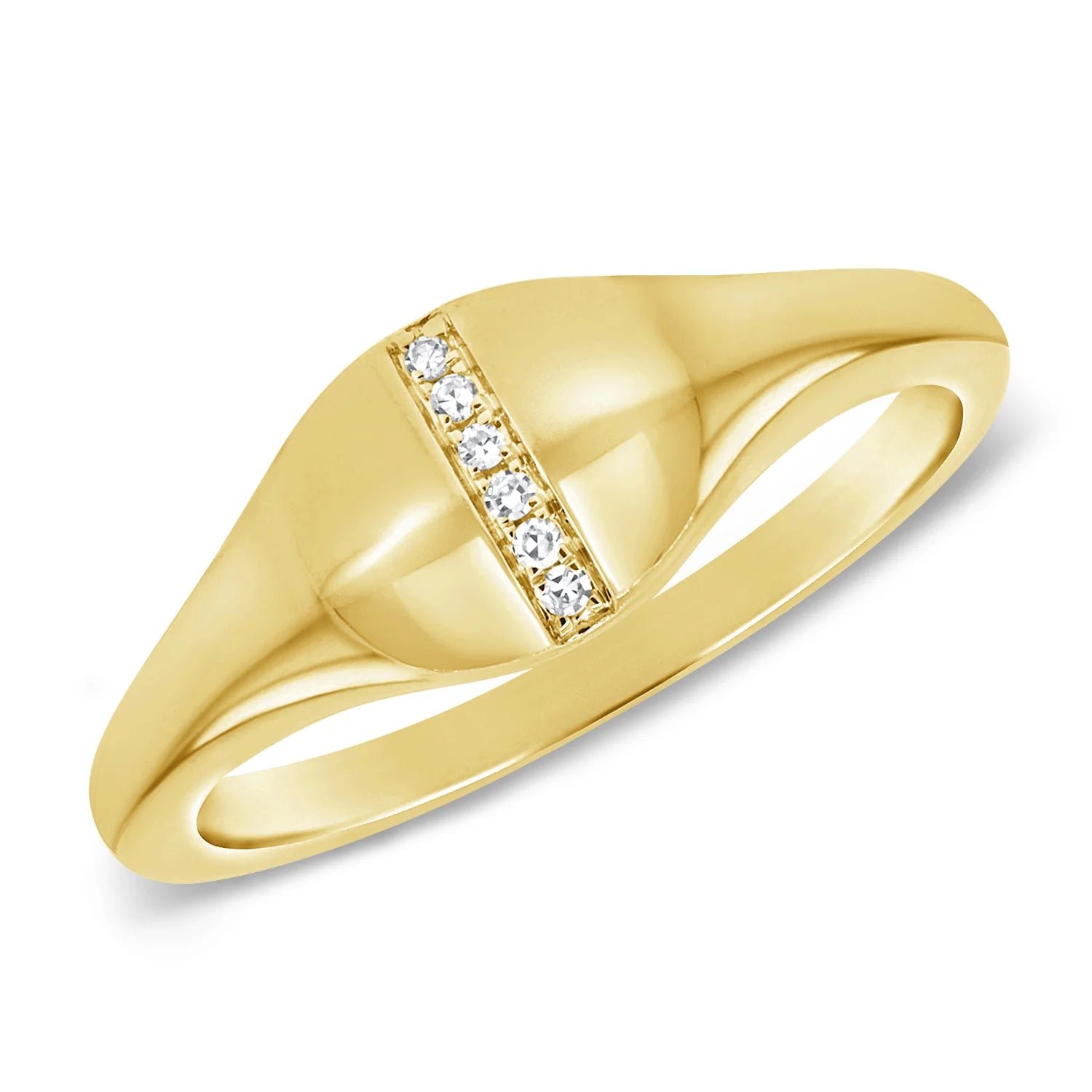 14kt yellow gold/top