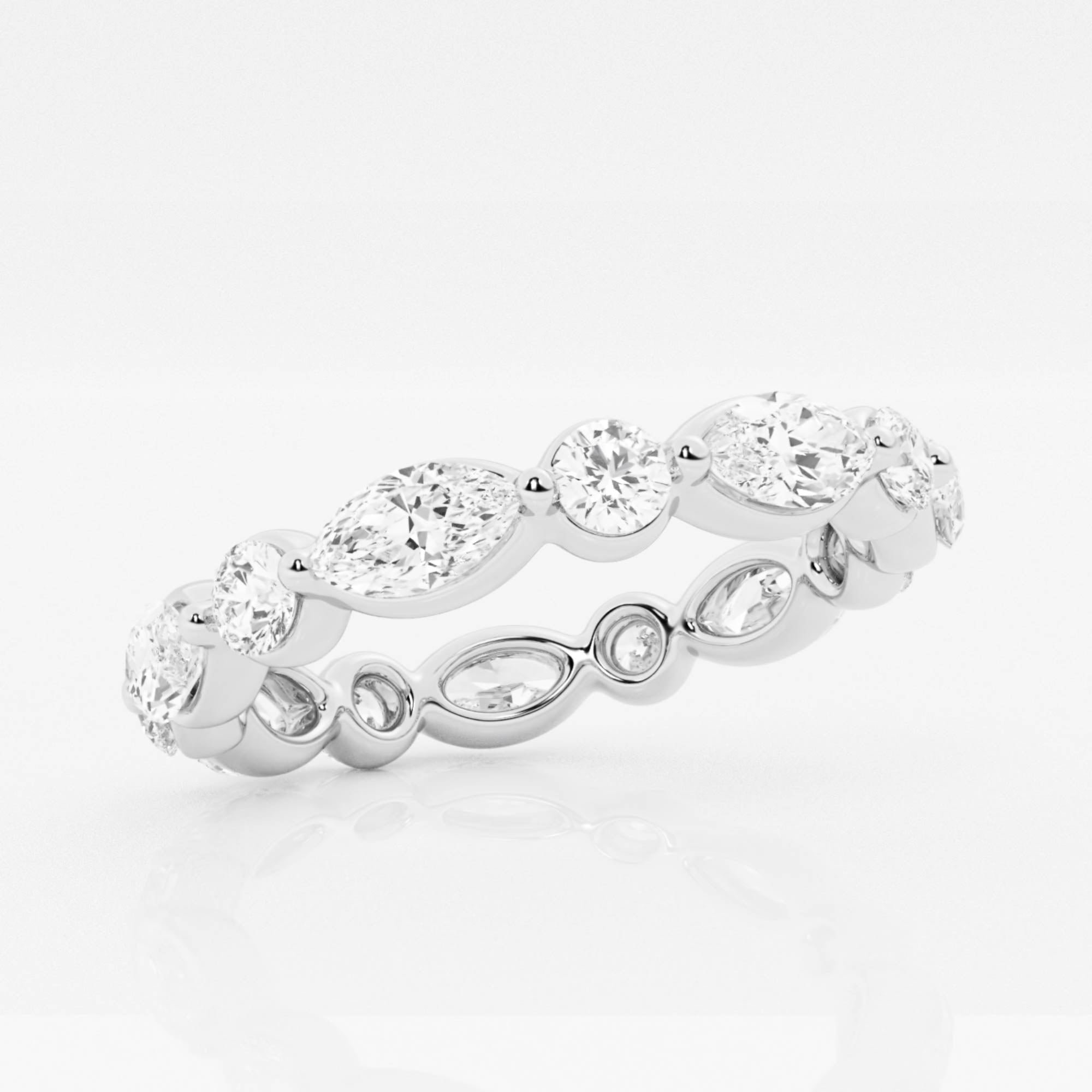 14kt white gold/platinum/2.00/6/6.5/7/7.5/8/8.5/2.00/front