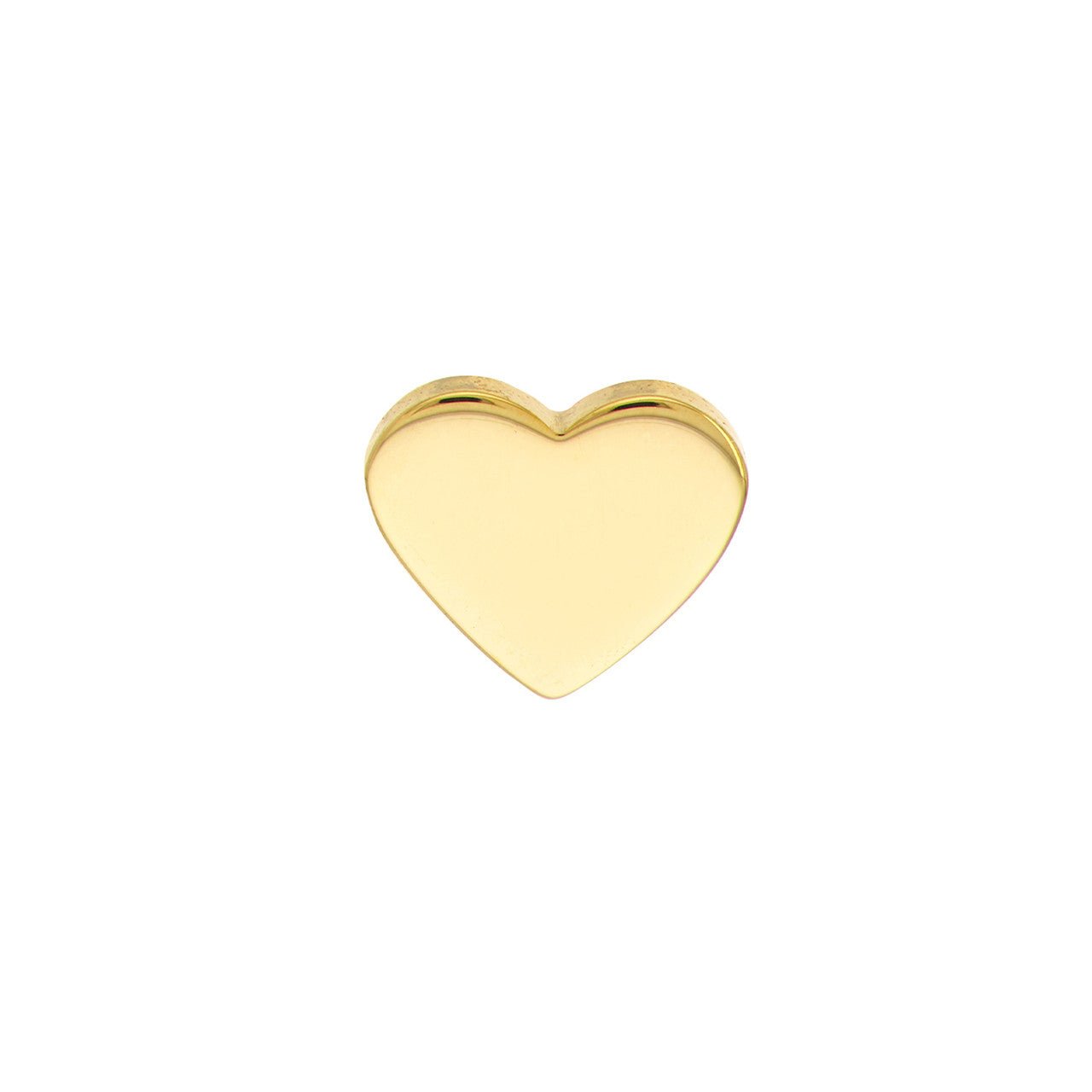 14kt yellow gold/side