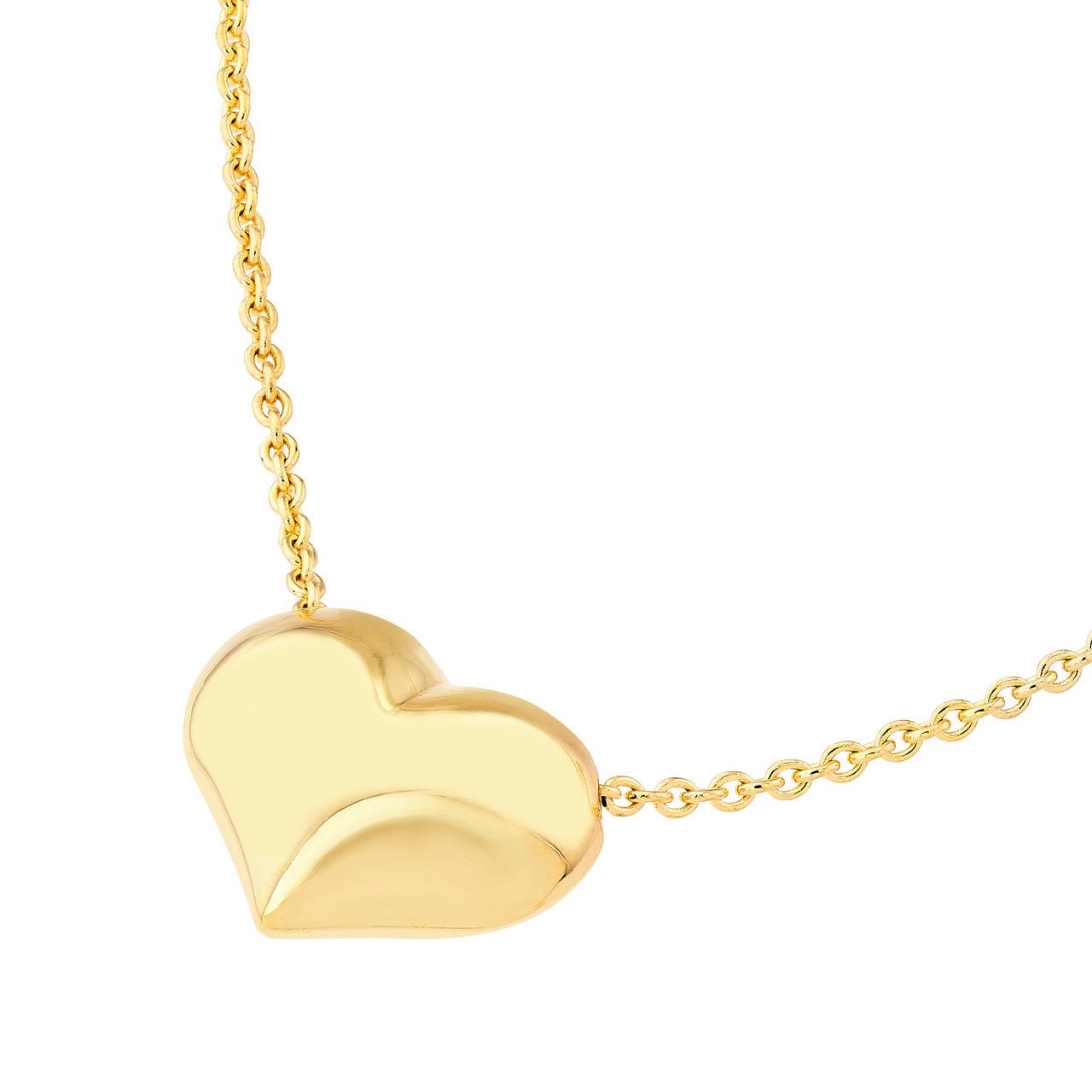 14kt yellow gold/side