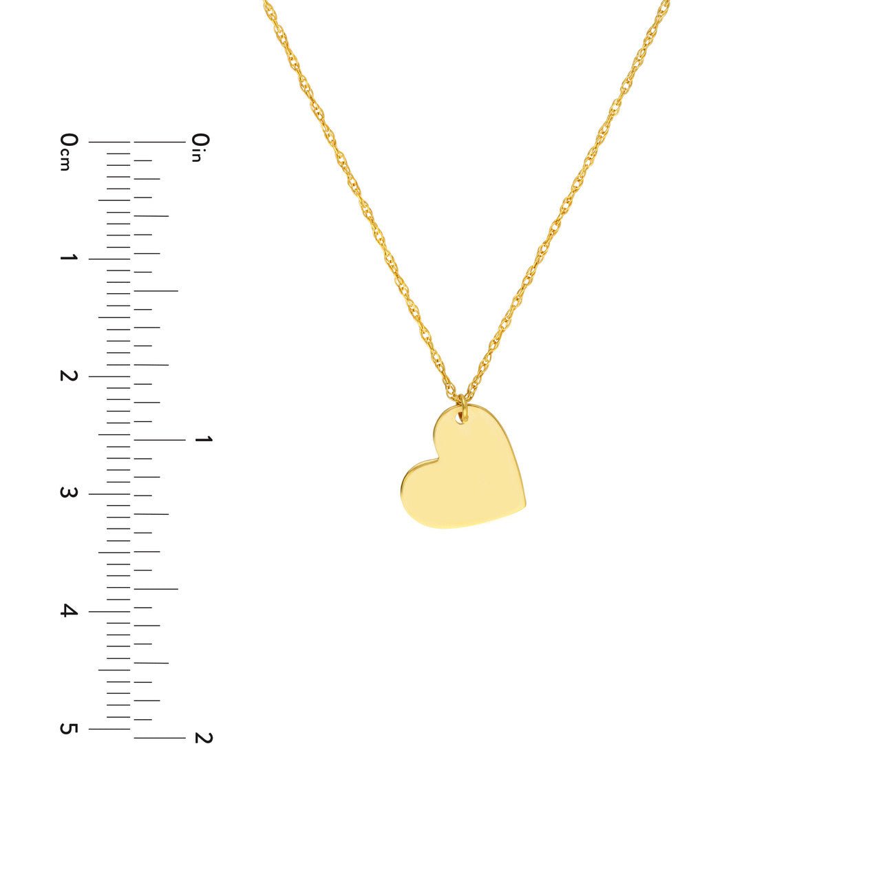 14kt yellow gold/measurements