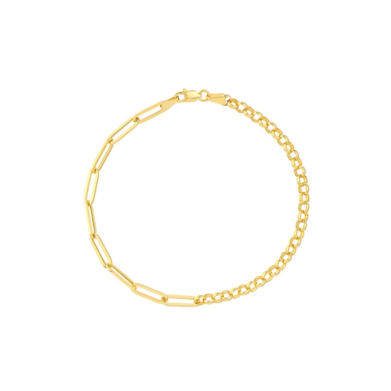 14kt yellow gold/top