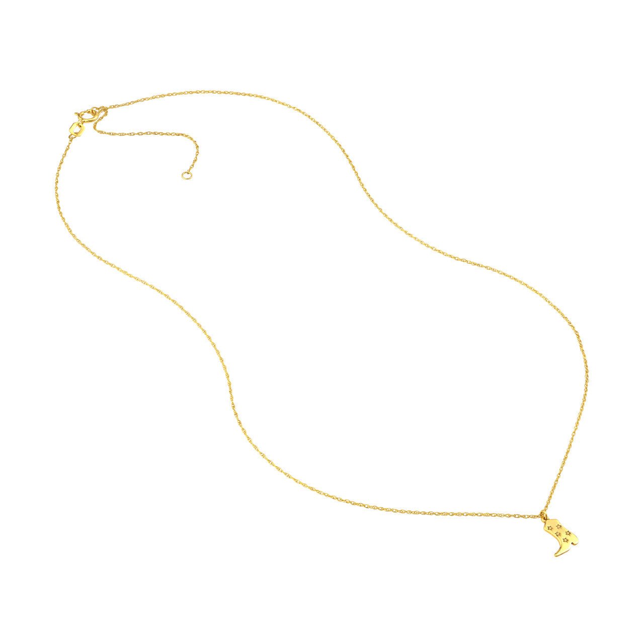 14kt yellow gold/side