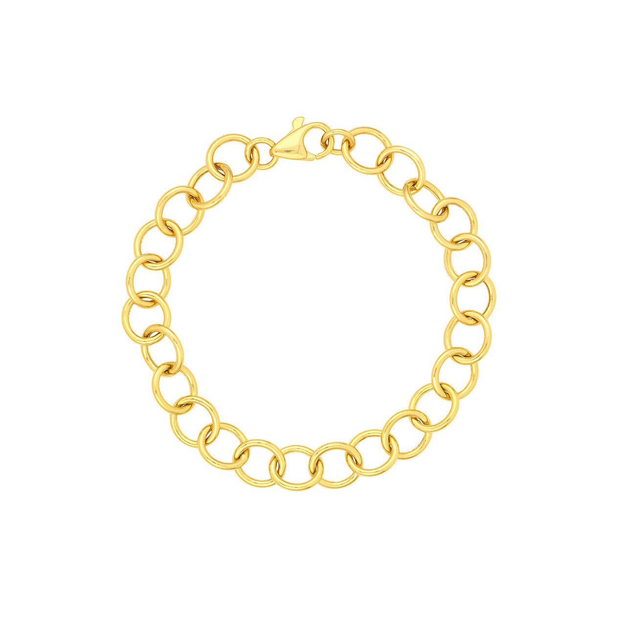 14kt yellow gold/top