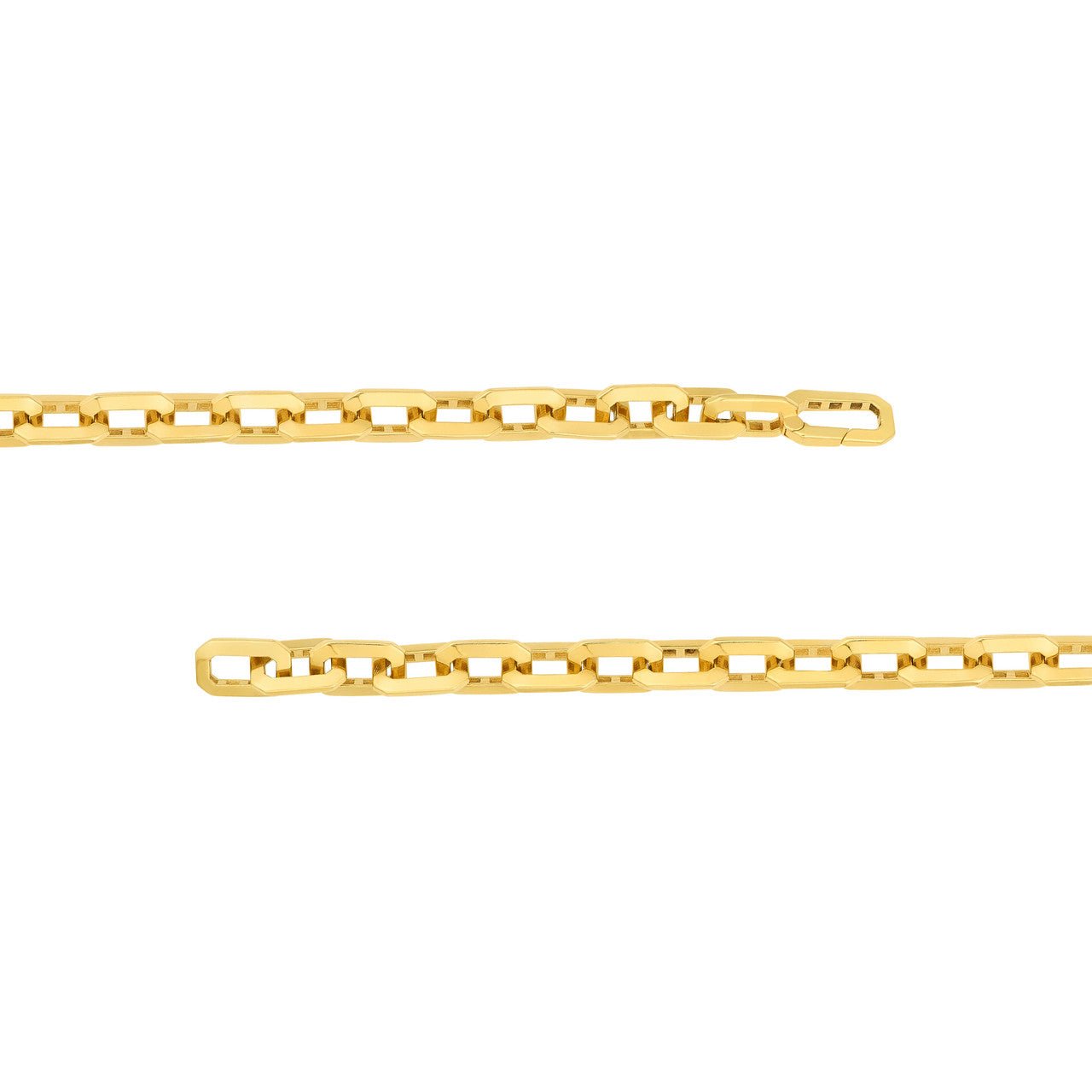 14kt yellow gold/side