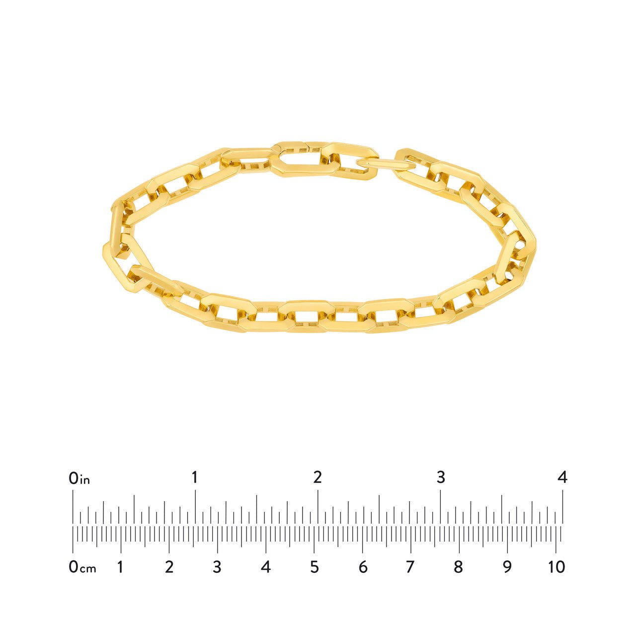 14kt yellow gold/measurements