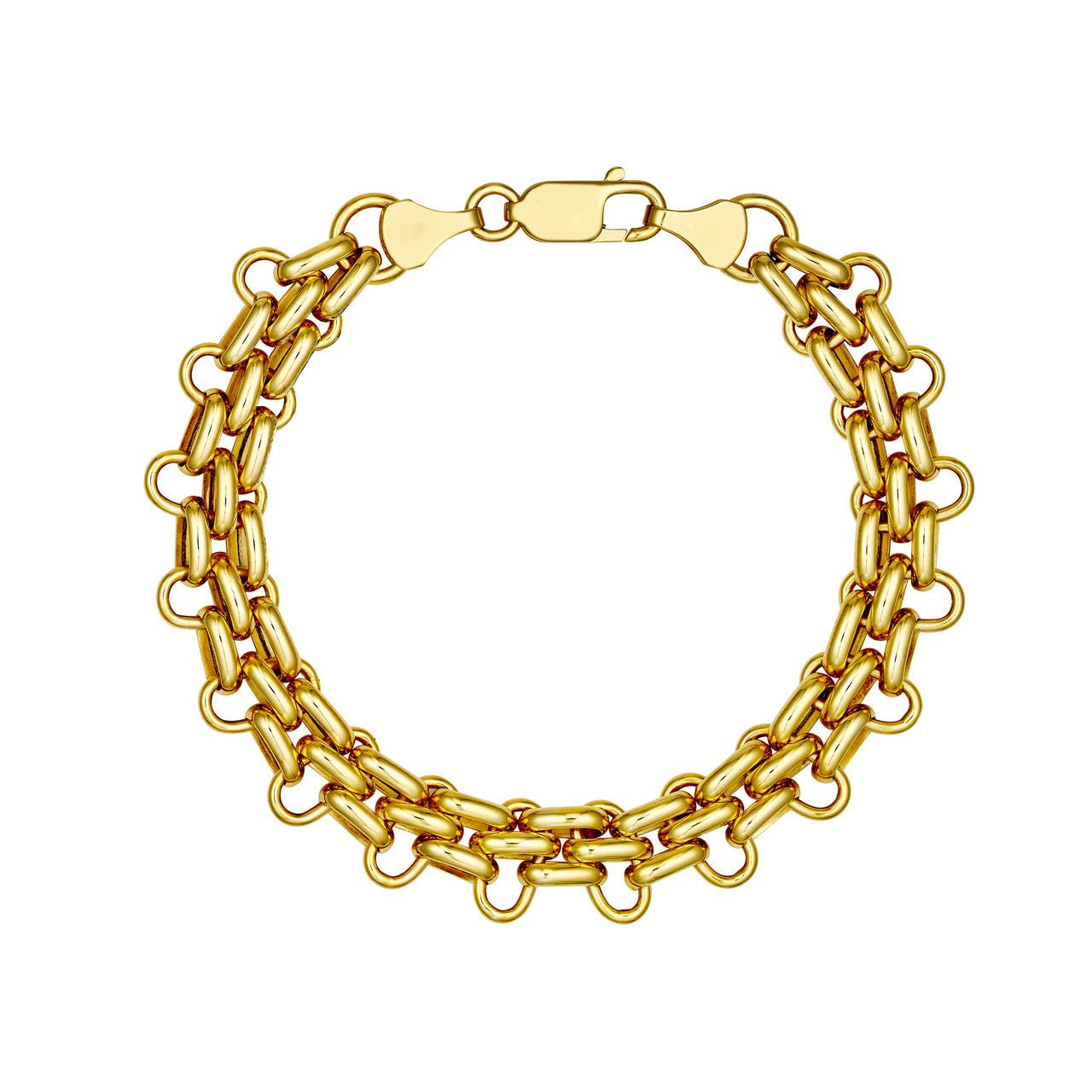 14kt yellow gold/top