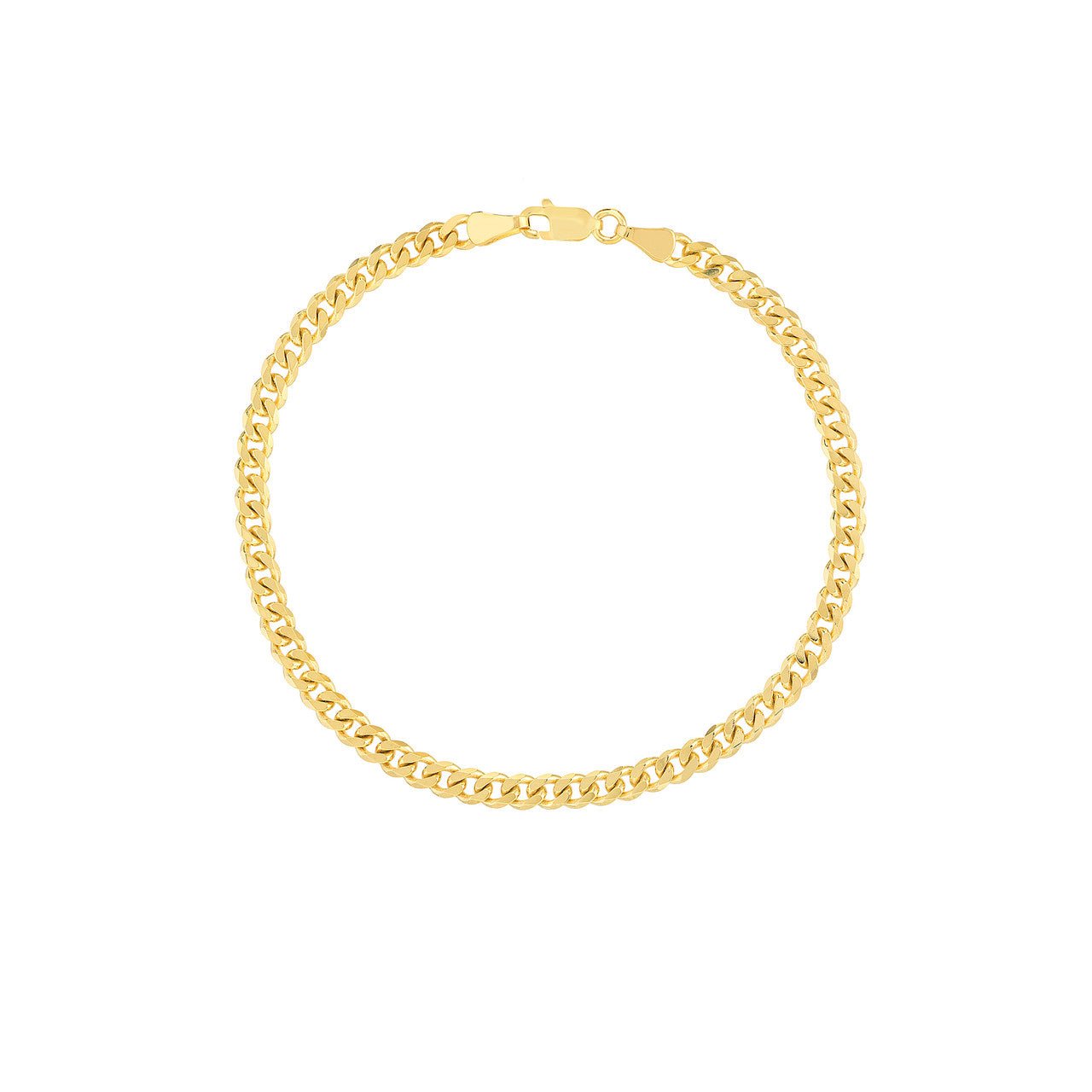 14kt yellow gold/front