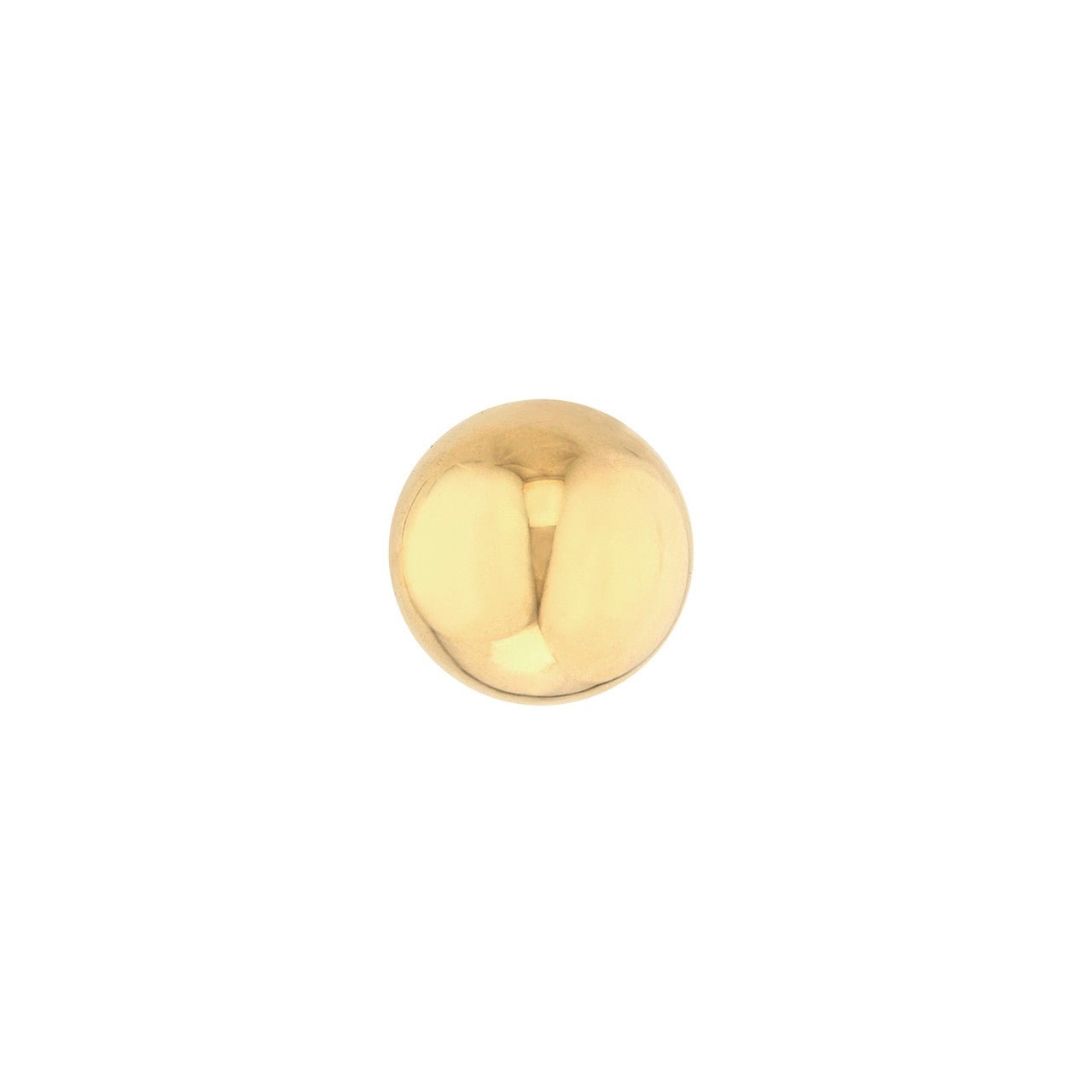 14kt yellow gold/3mm/side