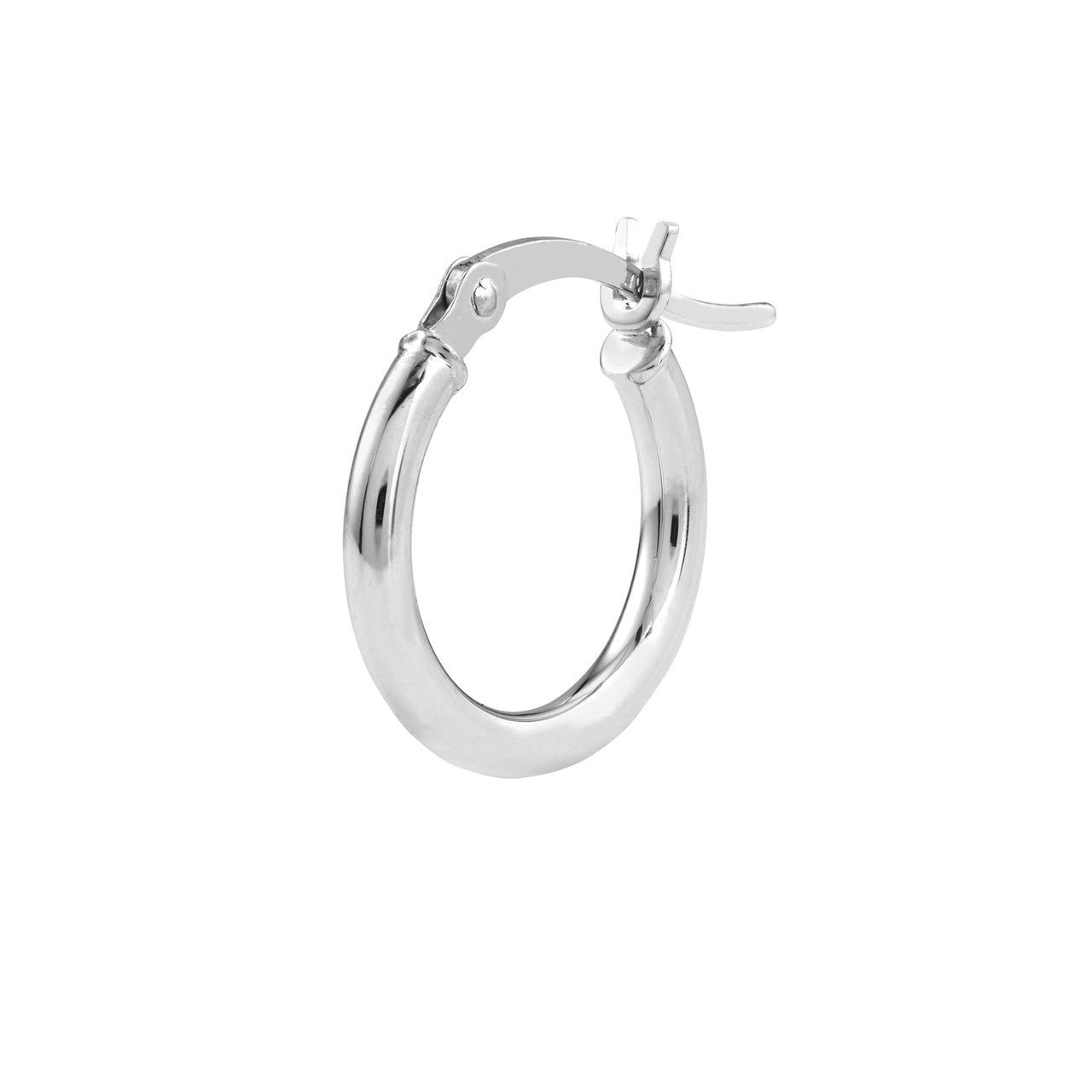 14kt white gold/15mm/front
