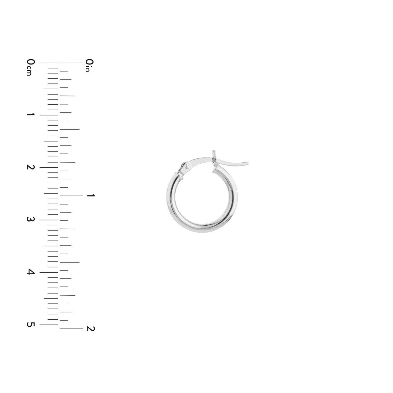 14kt white gold/15mm/perspective