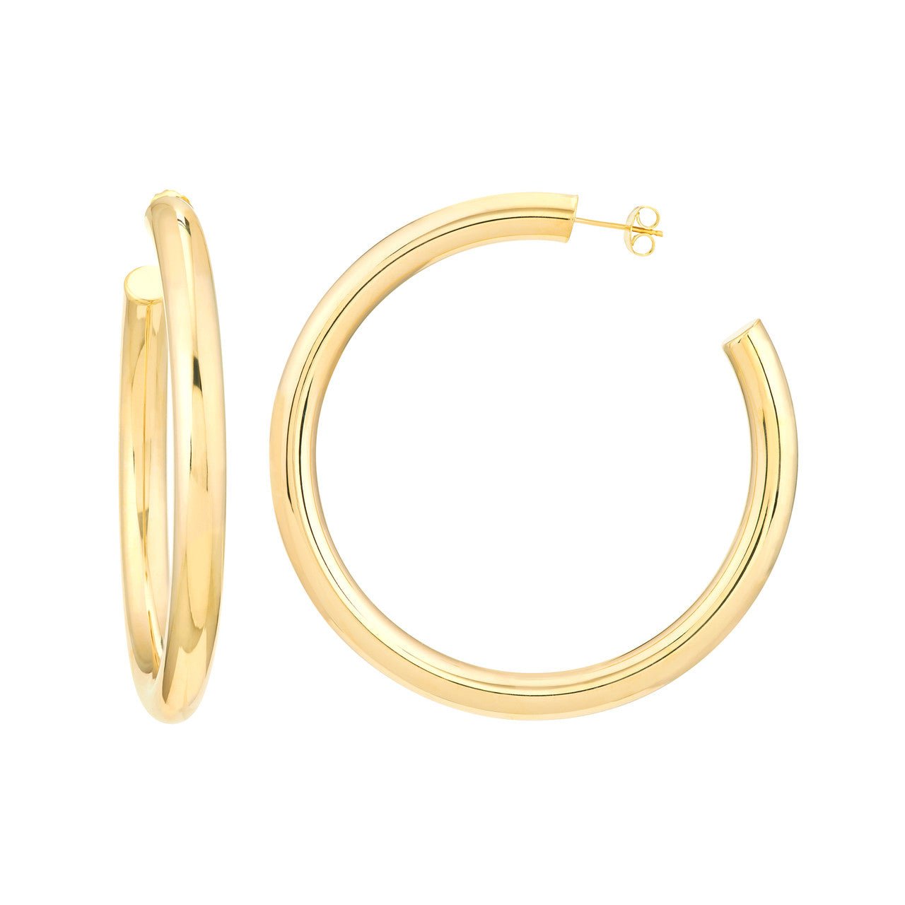 14kt yellow gold/front