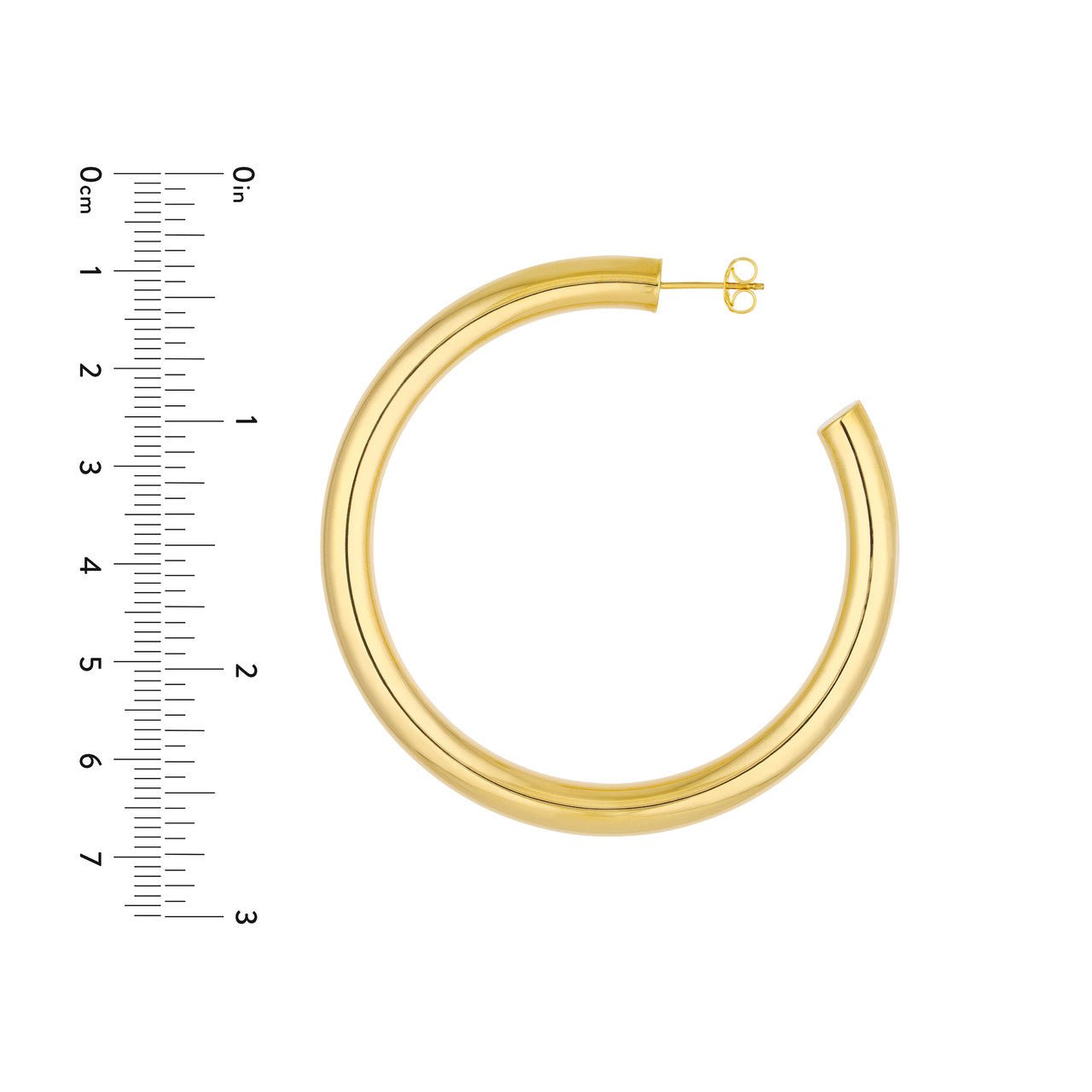 14kt yellow gold/measurements