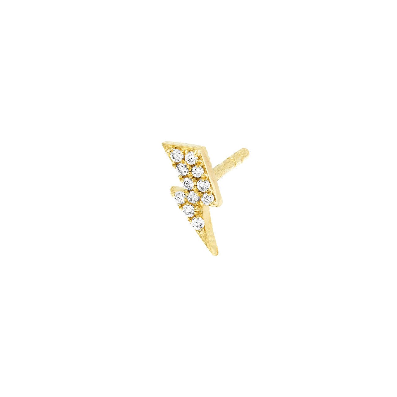 14kt yellow gold/side