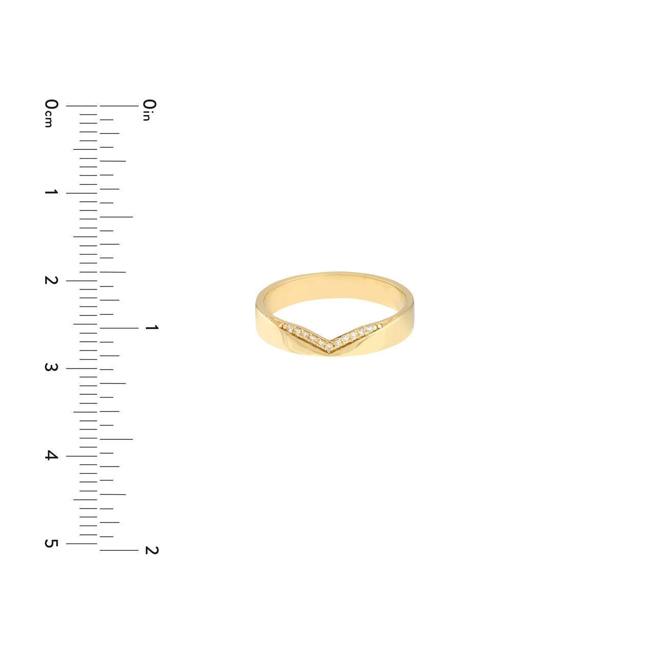 14kt yellow gold/measurment