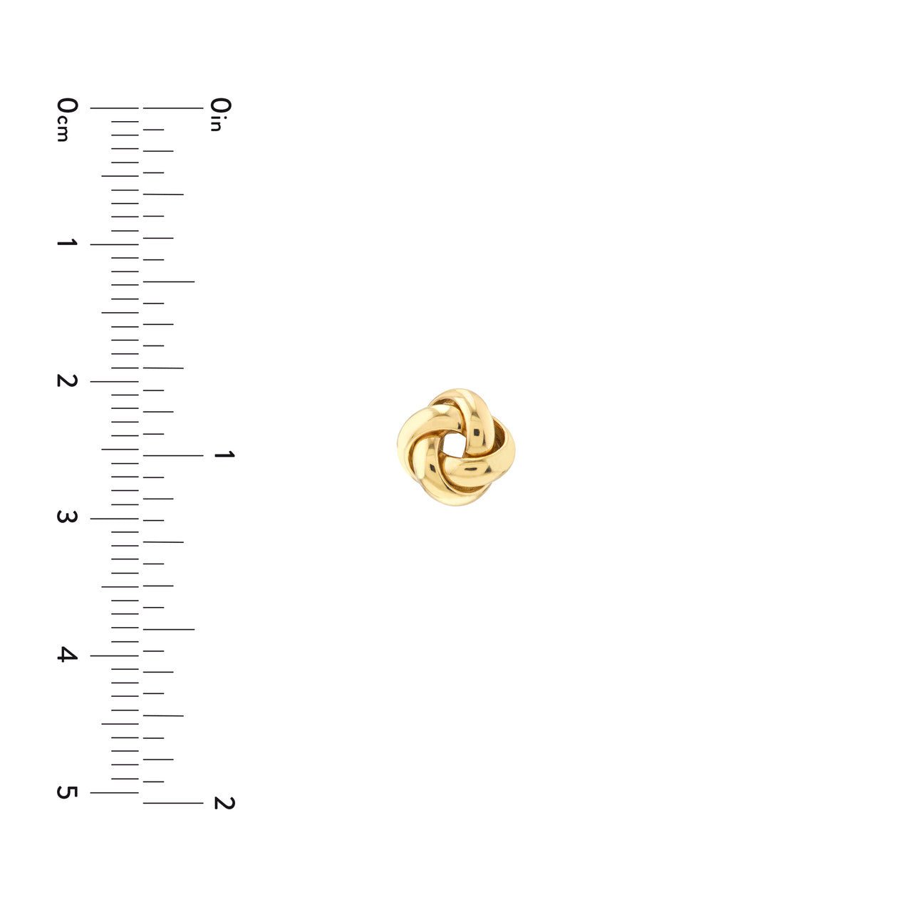 14kt yellow gold/measurements