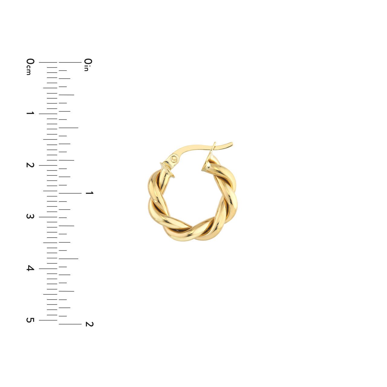 10kt yellow gold/measurements