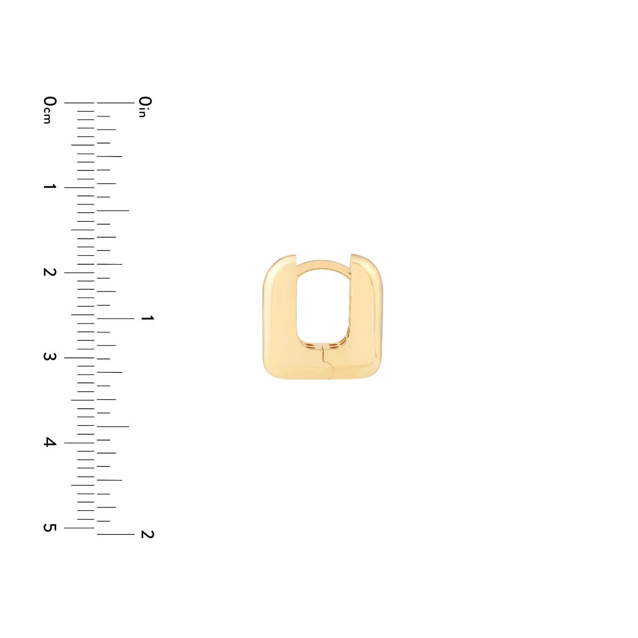 14kt yellow gold/measurements