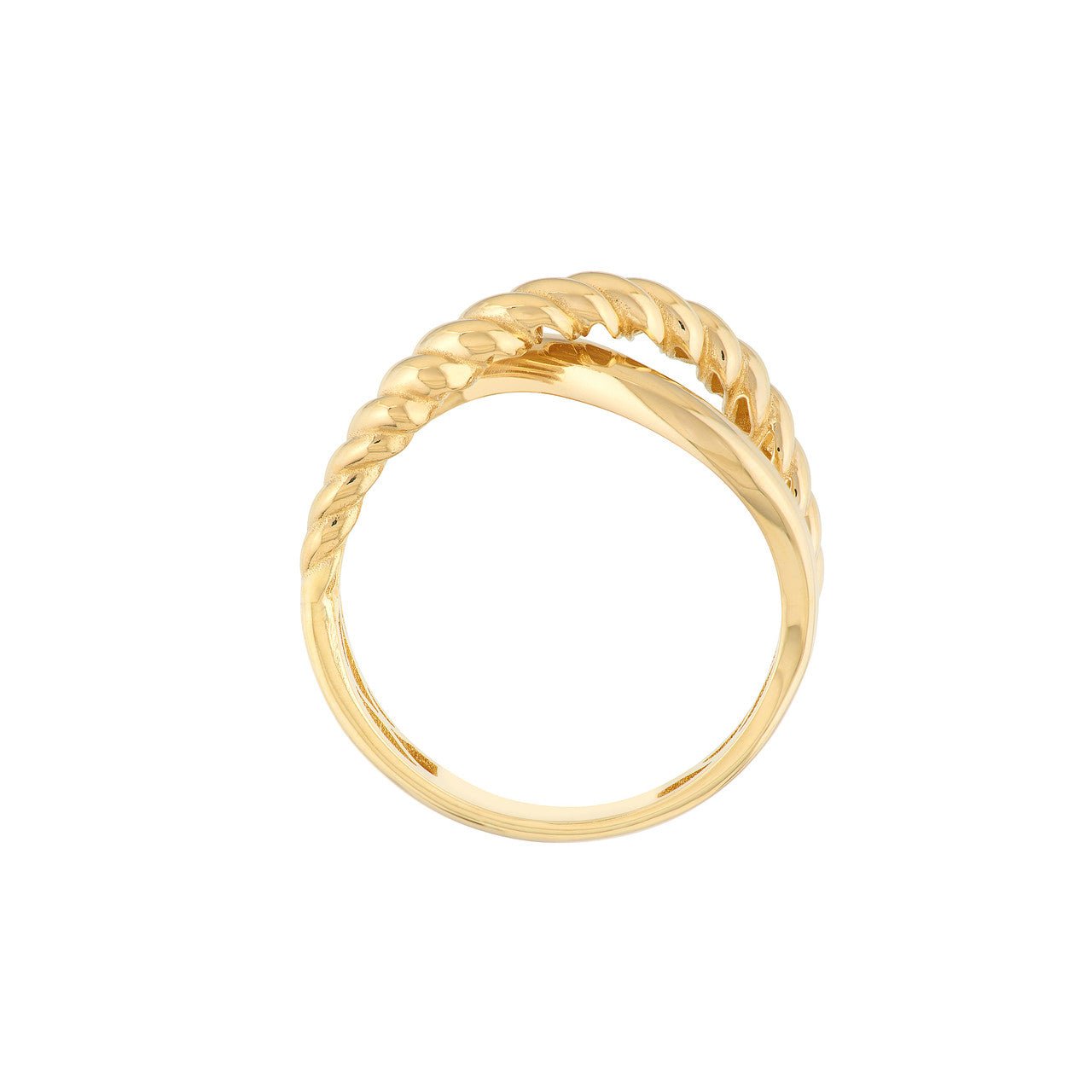 14kt yellow gold/perspective