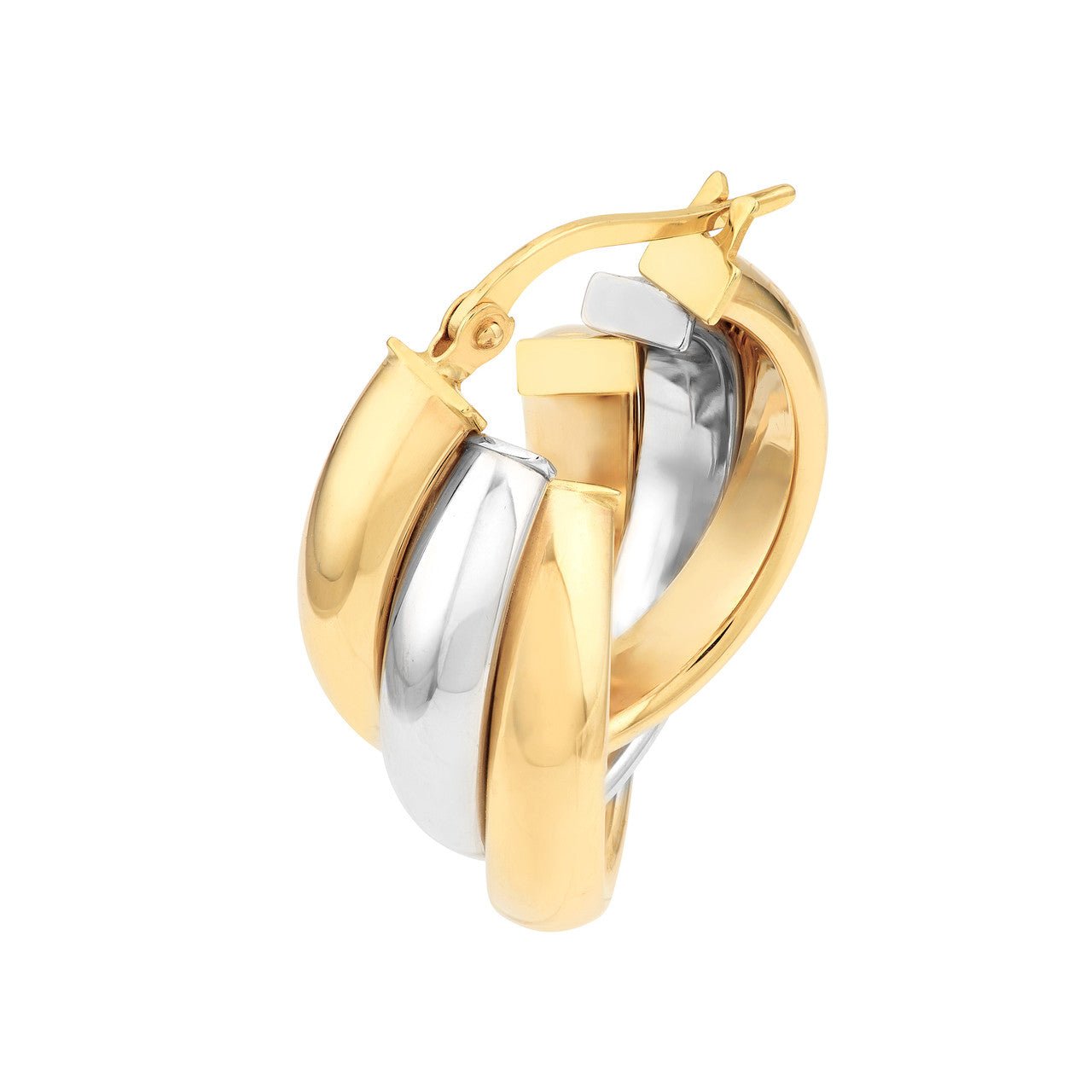 14kt Yellow Gold & 14kt White Gold/perspective