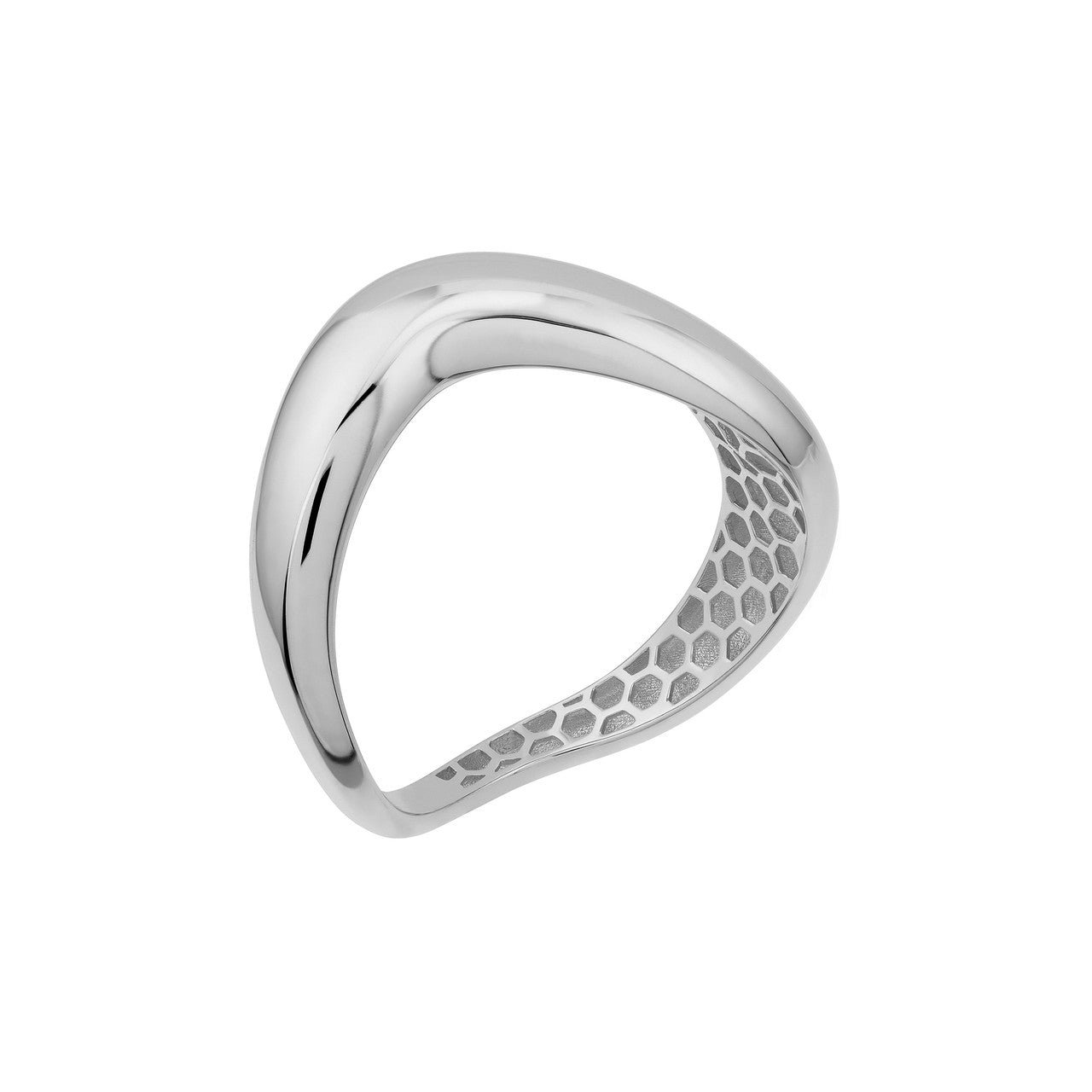 14kt white gold/front