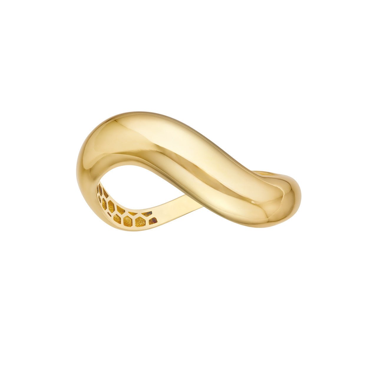 14kt yellow gold/top