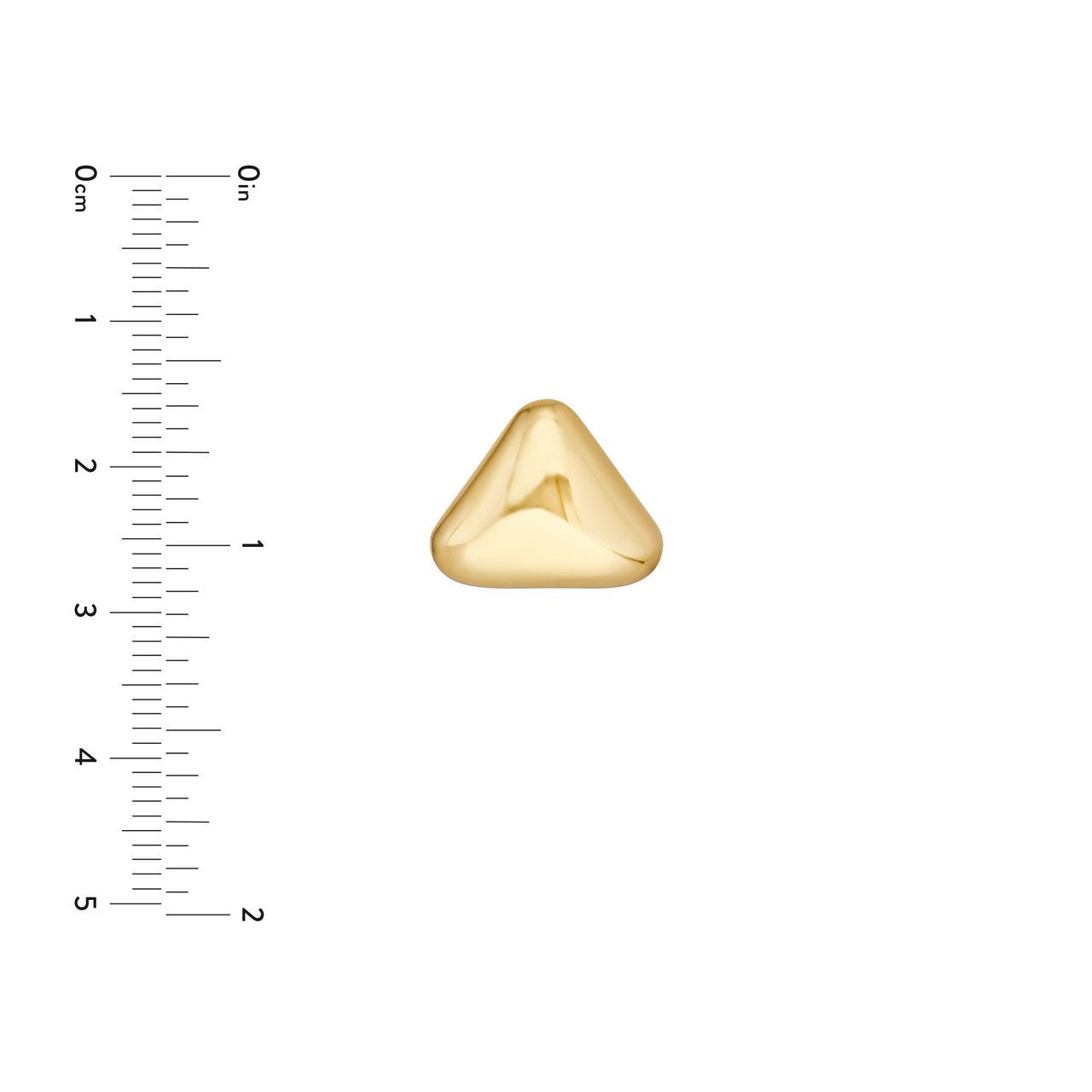 14kt yellow gold/measurements