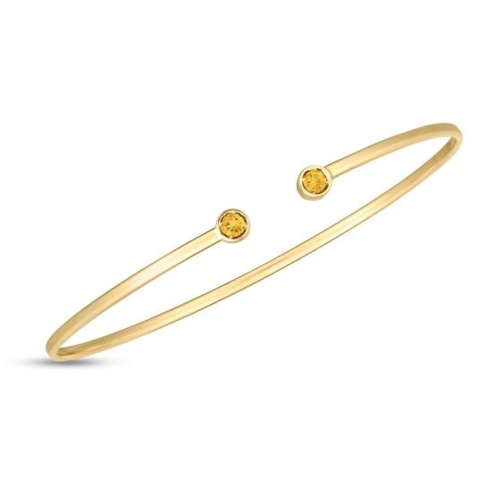 14kt yellow gold/side