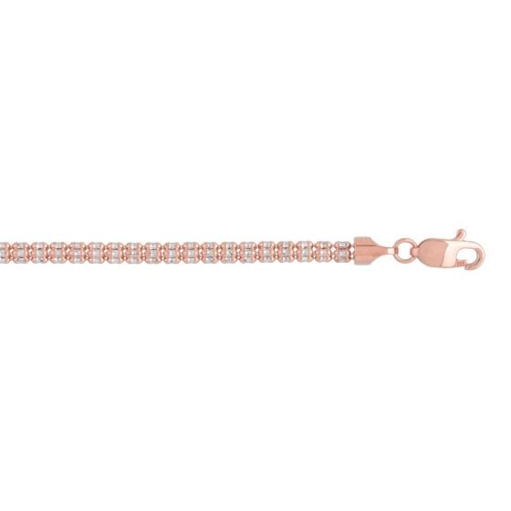 14kt rose gold/16 inches/18 inches/20 inches/front