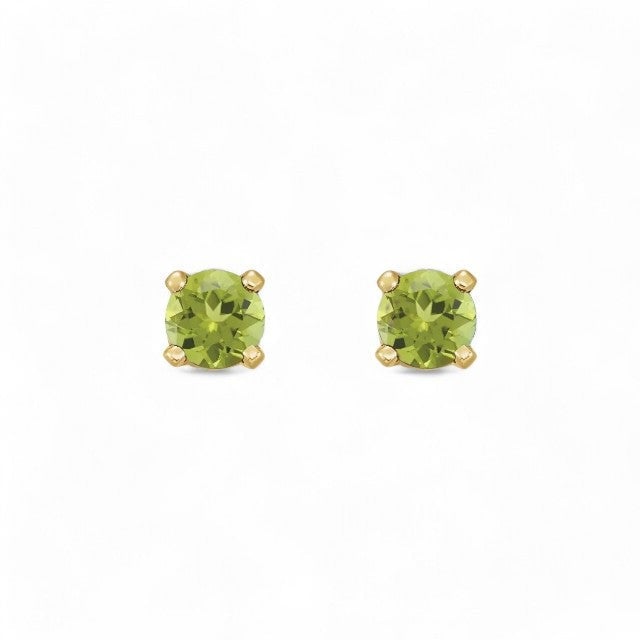 14kt yellow gold/August - Peridot/top