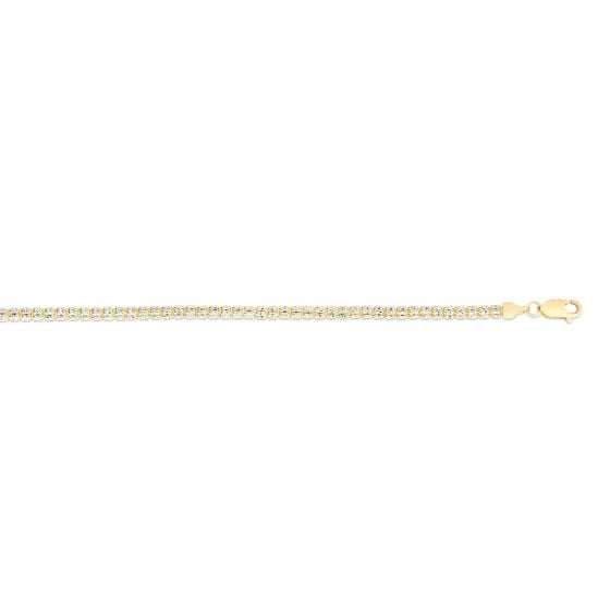 14kt yellow gold/16 inches/18 inches/20 inches/front