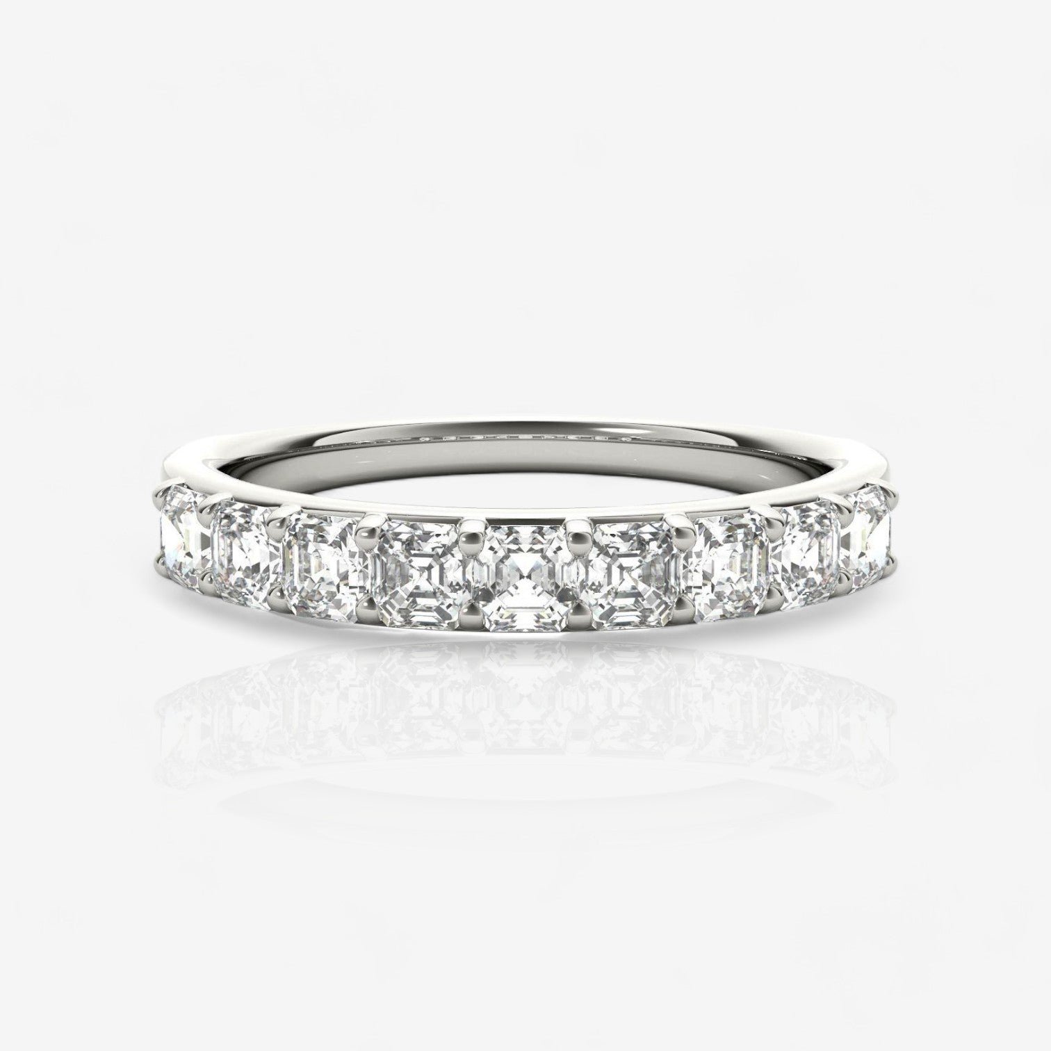 18kt White Gold/platinum/1.00 CTW/top