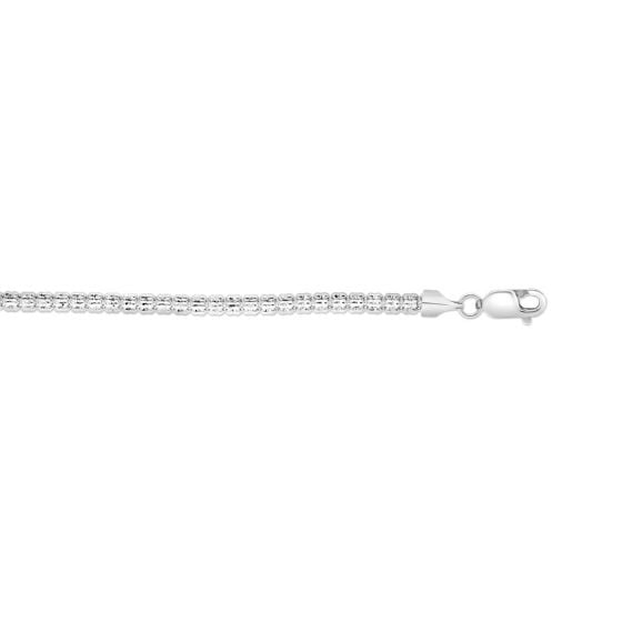 14kt white gold/16 inches/18 inches/20 inches/front