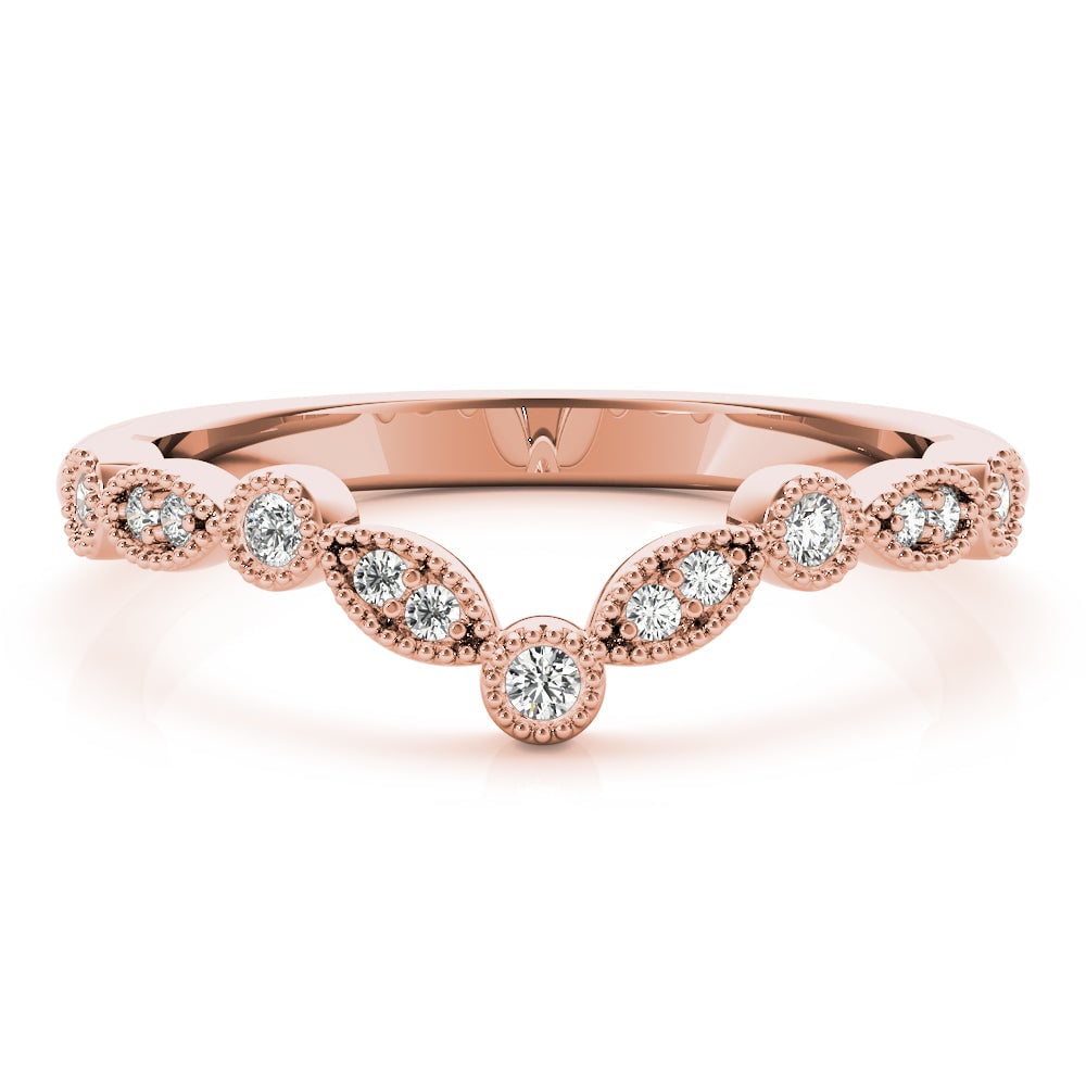 18kt rose gold/top