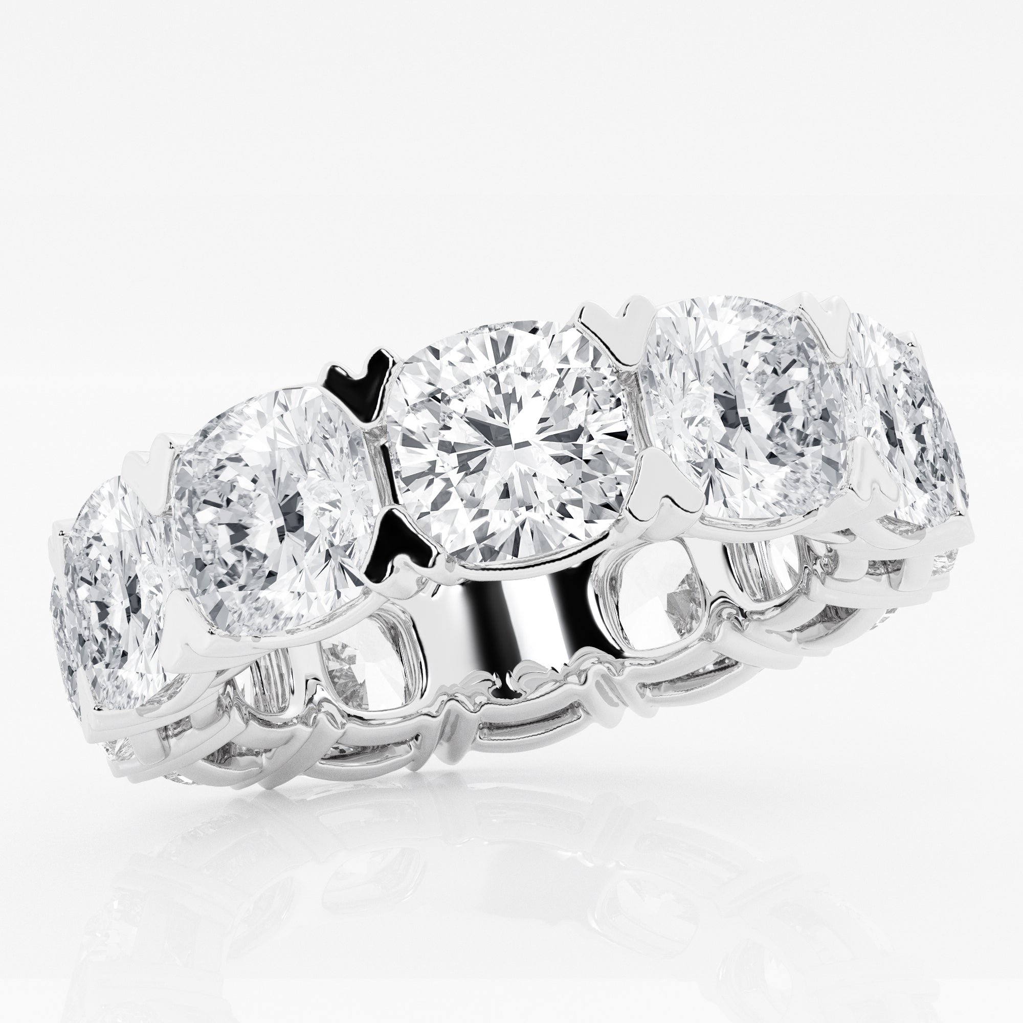 14kt white gold/platinum/12.00/side