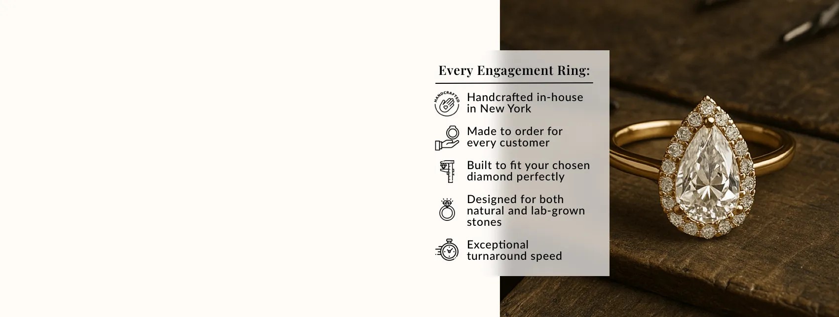 artisan working on a ring